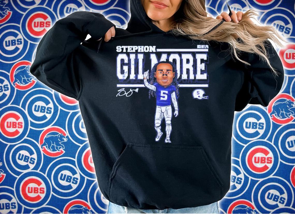 Stephon Gilmore Indianapolis Cartoon Signature Shirt t-shirt hoodie