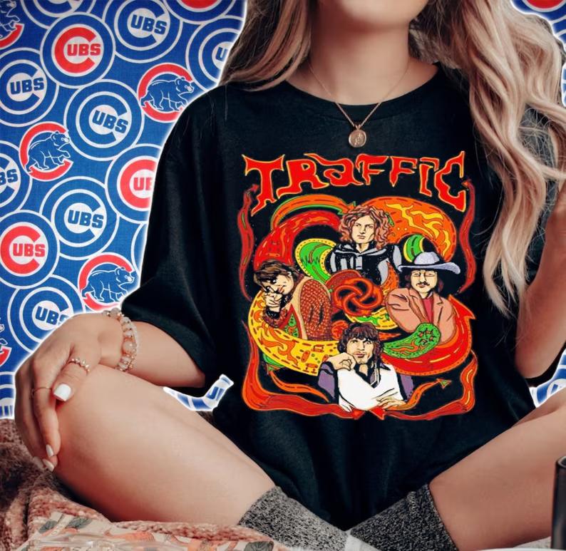 Traffic Band Steve Winwood shirt t-shirt