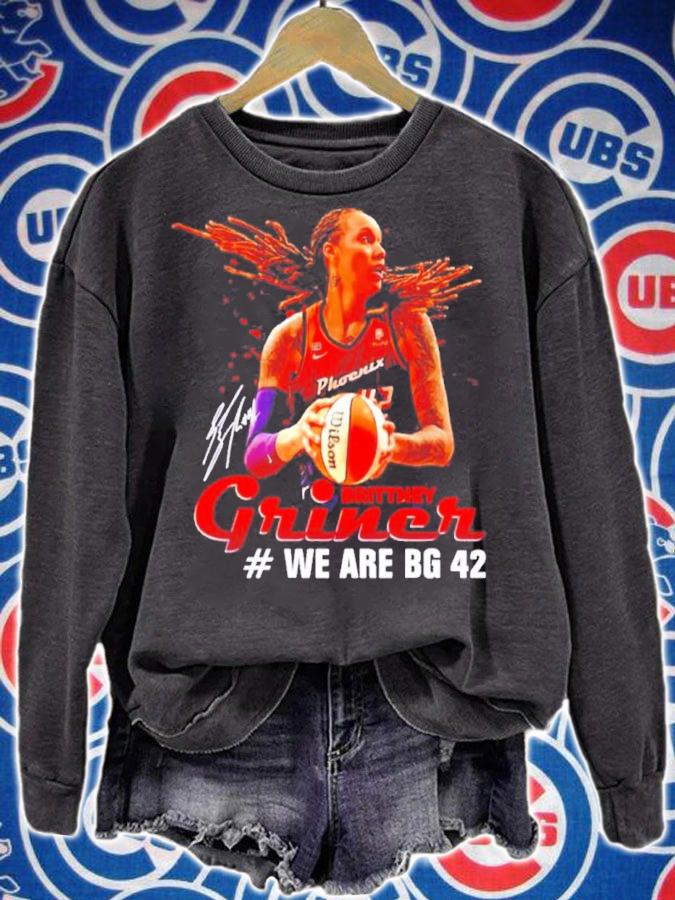 We Are BG 42 Brittney Griner Graphic Shirt t-shirt