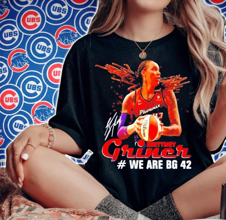 We Are BG 42 Brittney Griner Graphic Shirt t-shirt