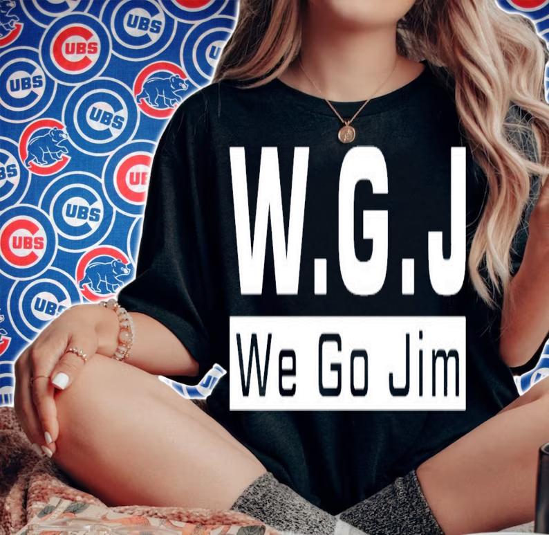 WGJ We Go Jim T-Shirt t-shirt woman shirt