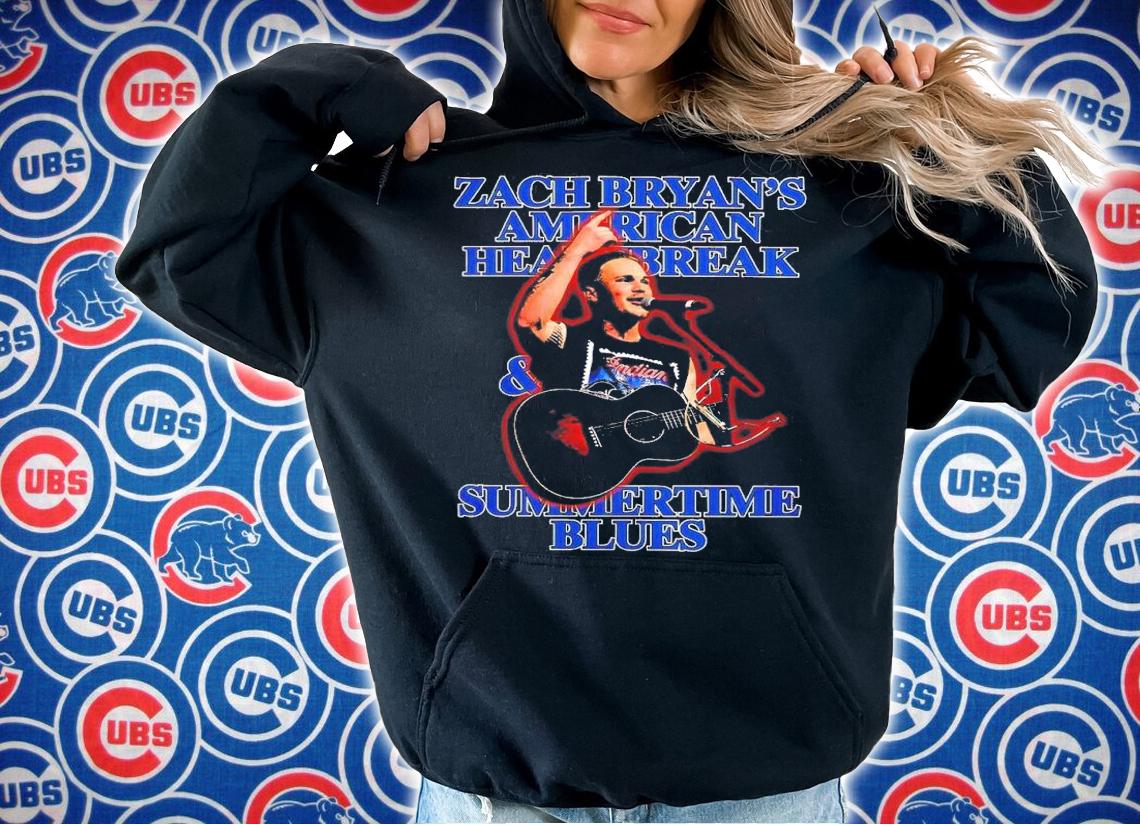 Zach Bryan American Heartbreak Tour 2022 shirt t-shirt hoodie