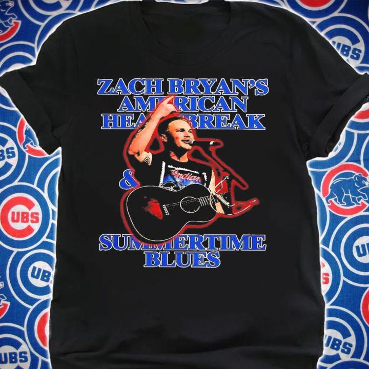 Zach Bryan American Heartbreak Tour 2022 shirt t-shirt shirt