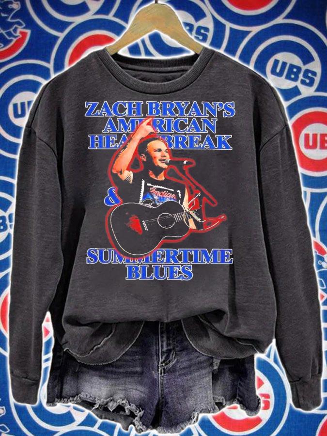 Zach Bryan American Heartbreak Tour 2022 shirt t-shirt sweatshirt