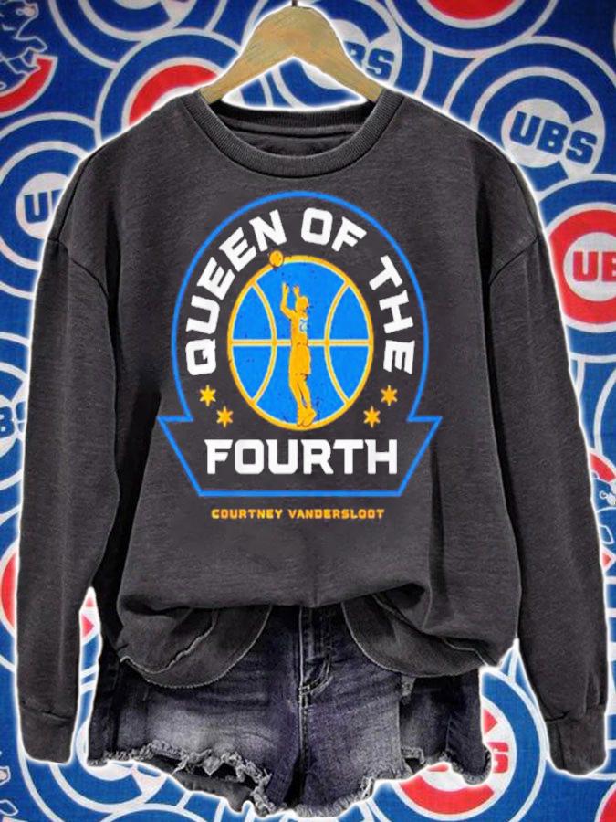 Courtney Vandersloot Queen Of The Fourth Shirt t-shirt sweatshirt