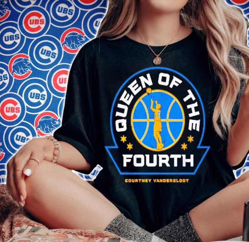 Courtney Vandersloot Queen Of The Fourth Shirt t-shirt woman shirt