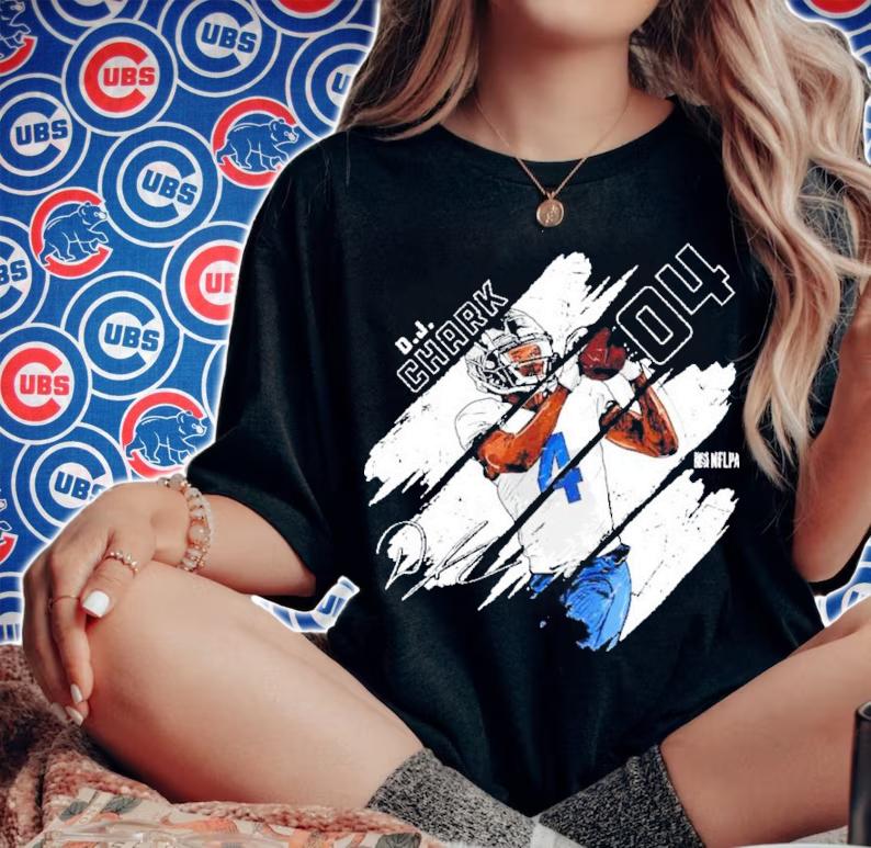 D.J. Chark Detroit Stripes Football Shirt t-shirt