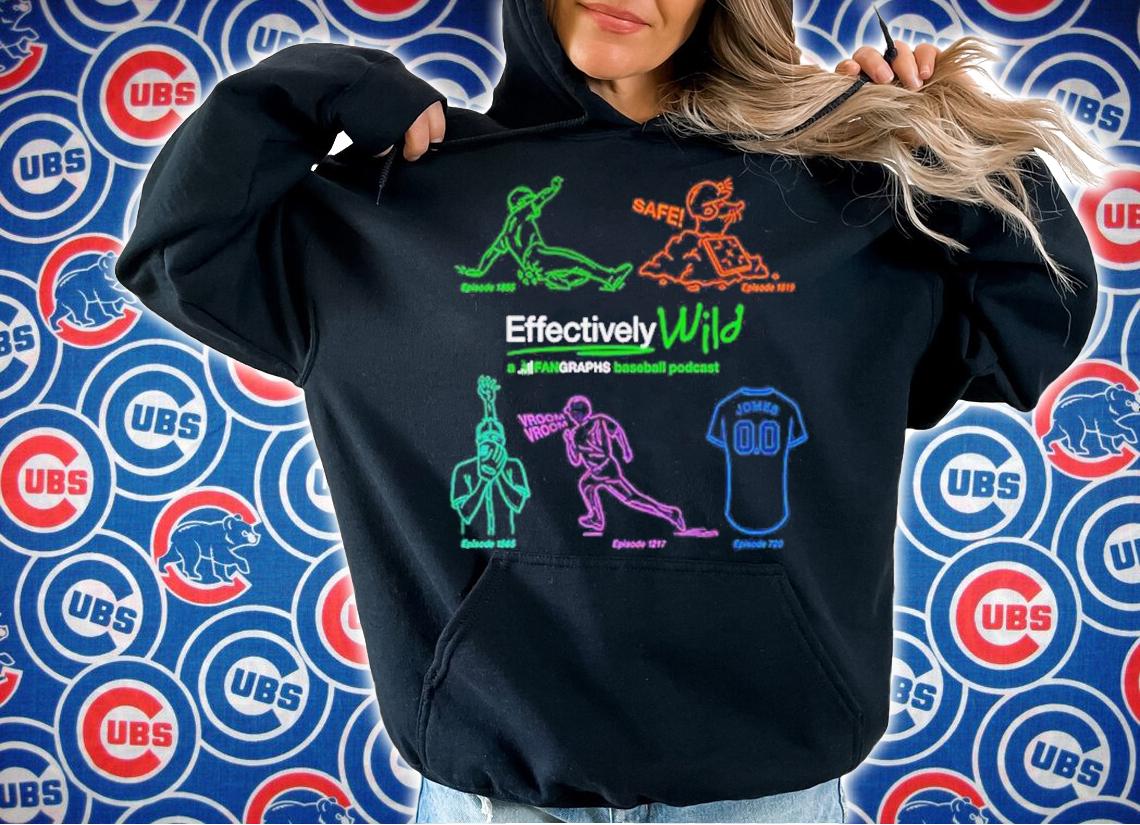 Fangraphs Effectively Wild Podcast 10th Anniversary Shirt t-shirt hoodie