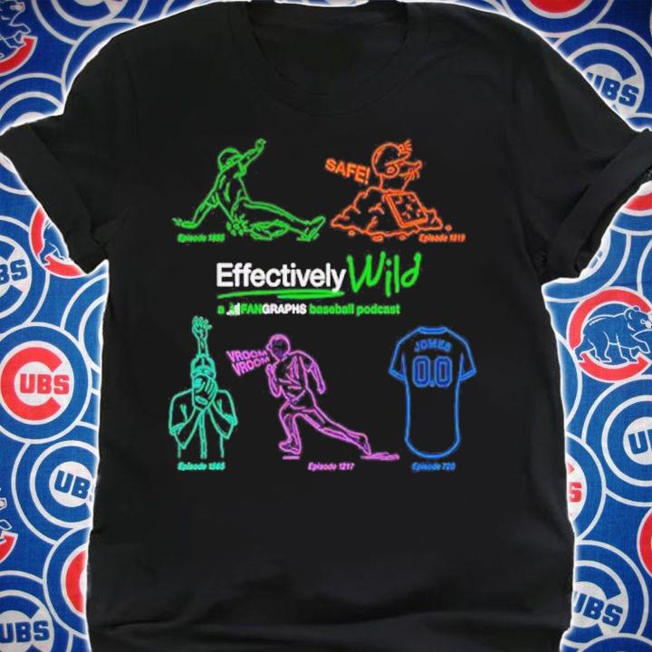 Fangraphs Effectively Wild Podcast 10th Anniversary Shirt t-shirt shirt