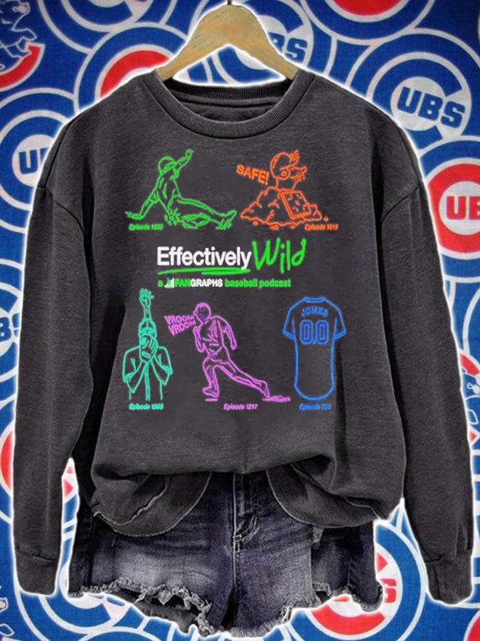 Fangraphs Effectively Wild Podcast 10th Anniversary Shirt t-shirt sweatshirt