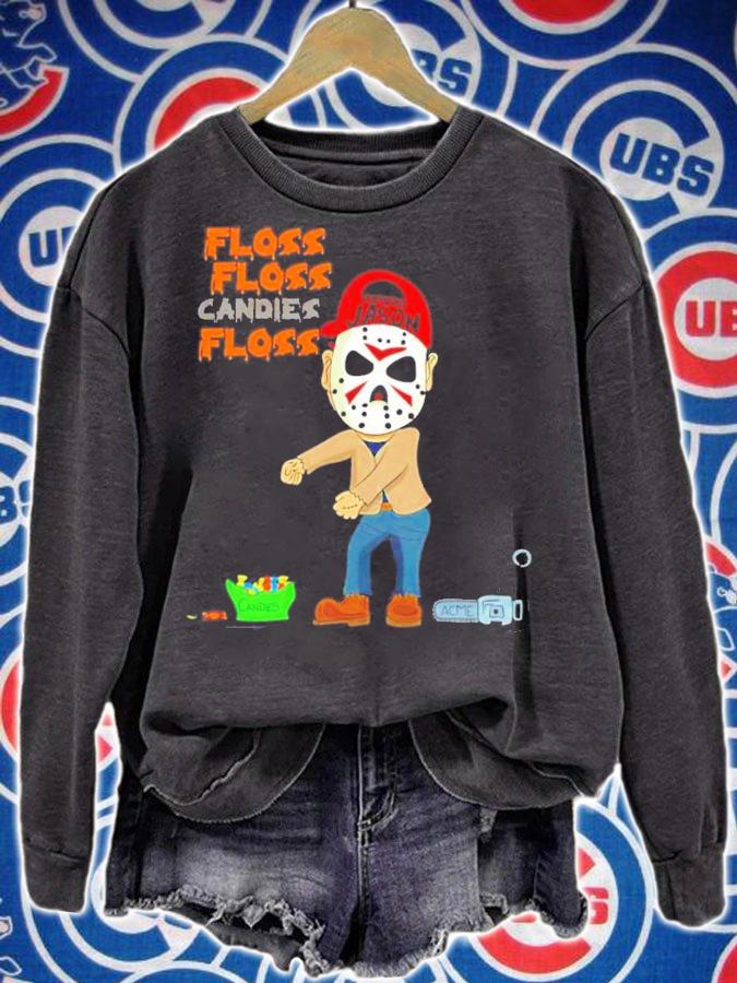 Floss Candie Jason Floss Dabbing Dancing Halloween T-Shirt t-shirt