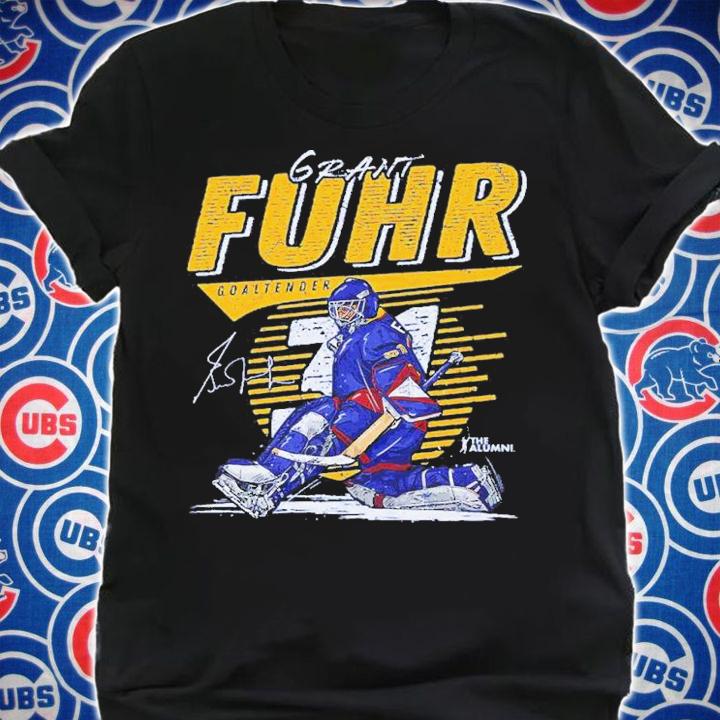 Grant Fuhr St. Louis Comet Hockey Signature Shirt t-shirt shirt