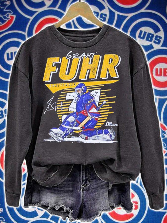Grant Fuhr St. Louis Comet Hockey Signature Shirt t-shirt sweatshirt