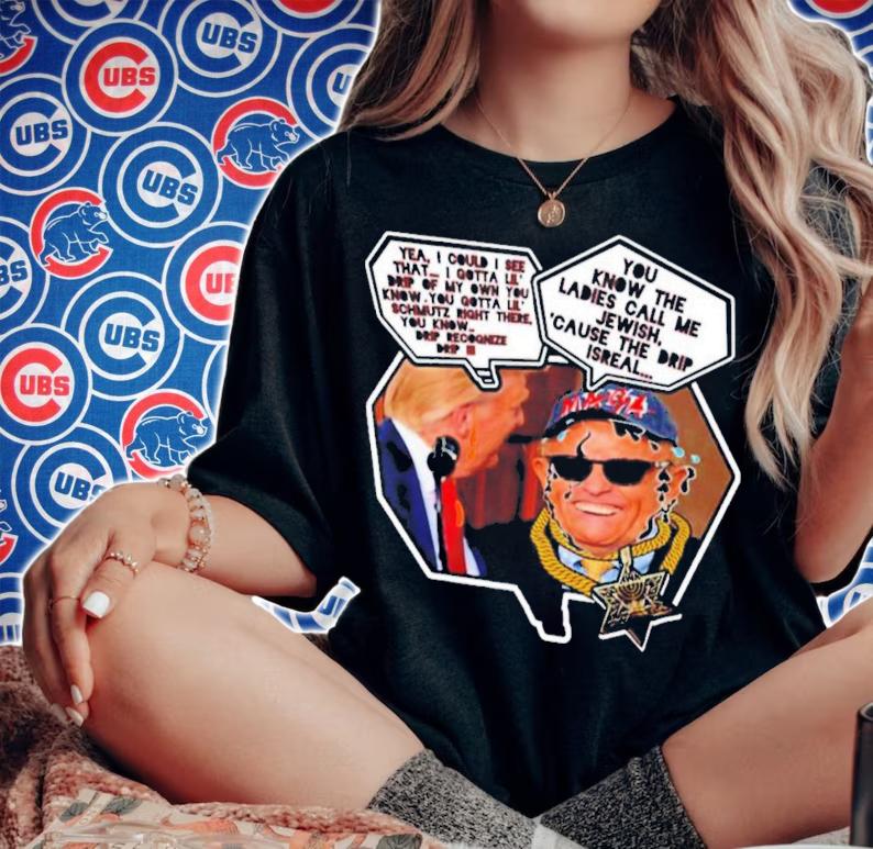 Hair Dye Rudy Giuliani Design T-Shirt t-shirt woman shirt