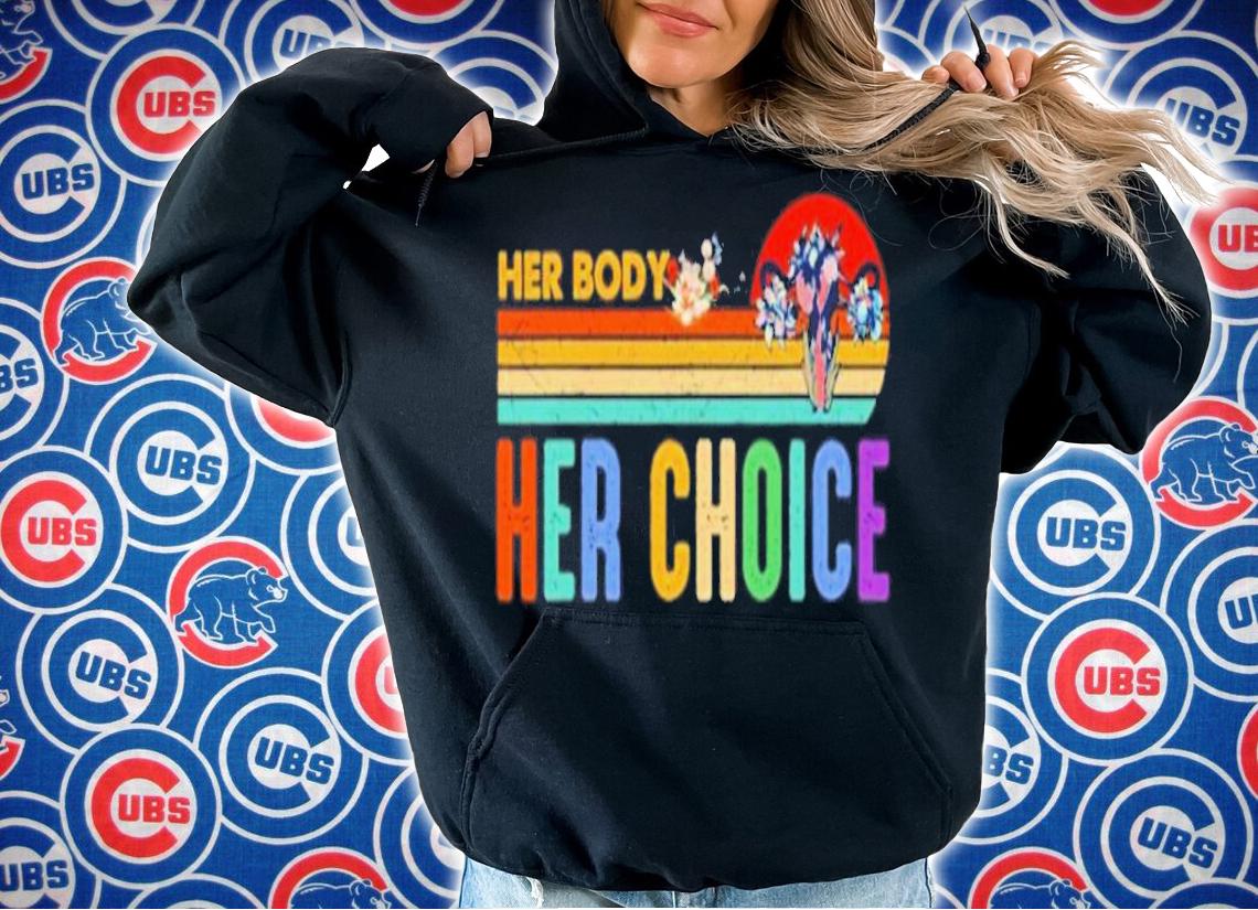 Her Body Her Choice Feminist Womens Vintage Shirt t-shirt