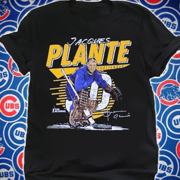 Jacques Plante St. Louis Comet Hockey Signatures Shirt t-shirt shirt