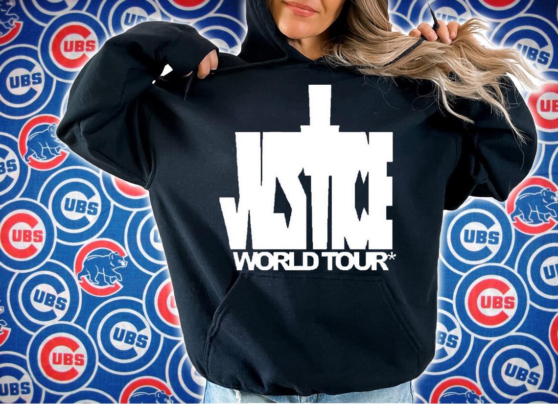 Justin Bieber Justice World Tour T-Shirt t-shirt