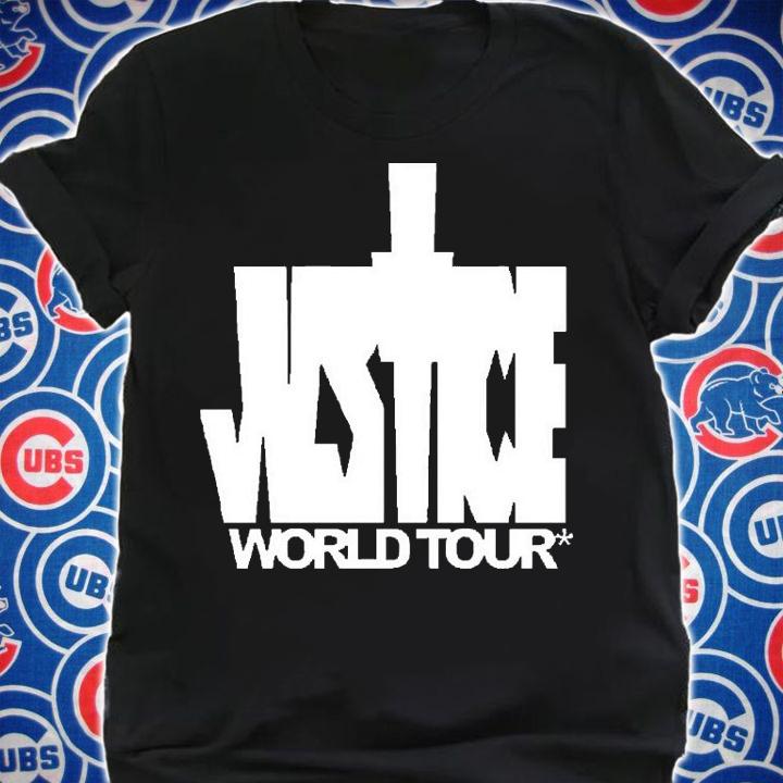 Justin Bieber Justice World Tour T-Shirt t-shirt