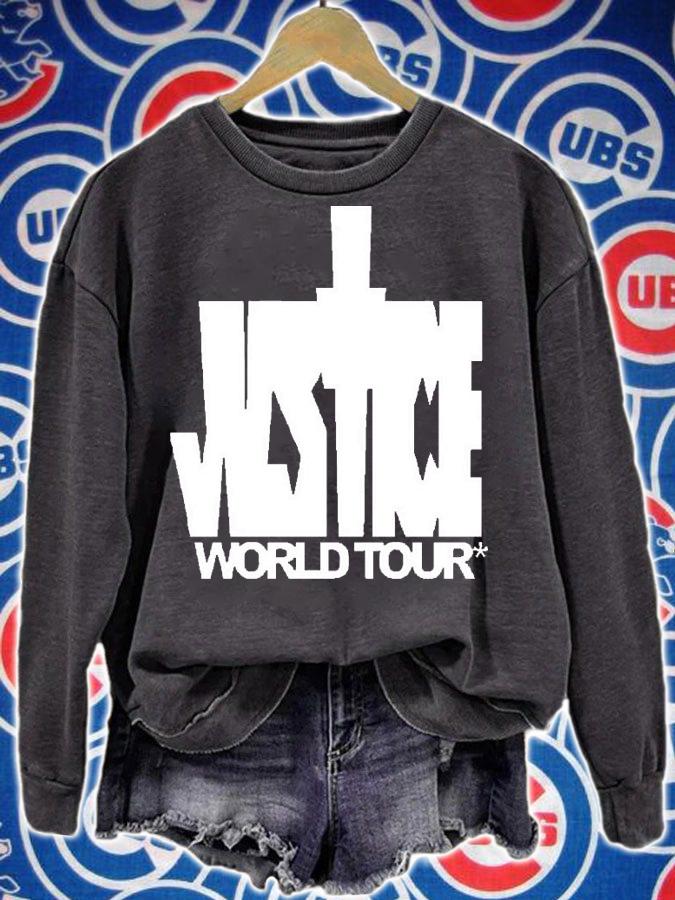 Justin Bieber Justice World Tour T-Shirt t-shirt