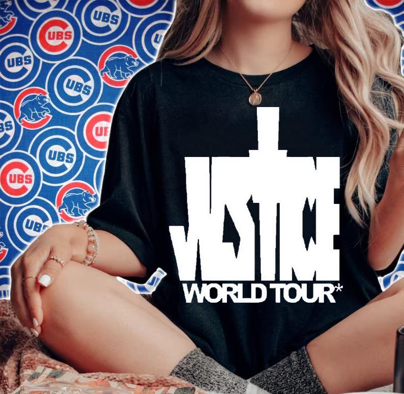 Justin Bieber Justice World Tour T-Shirt t-shirt