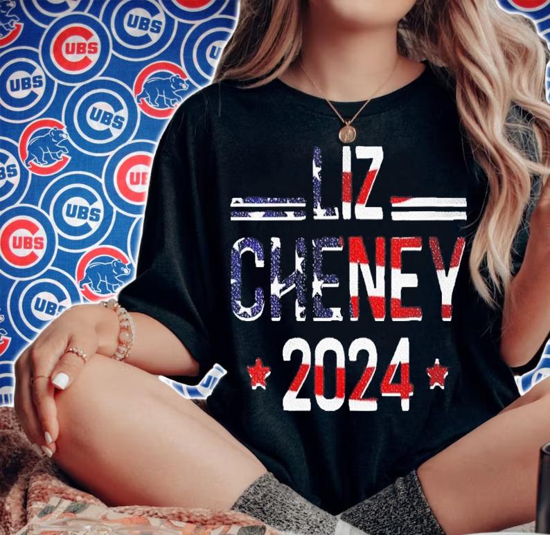 Liz Cheney For President 2024 USA Election Liz 24 Shirt t-shirt