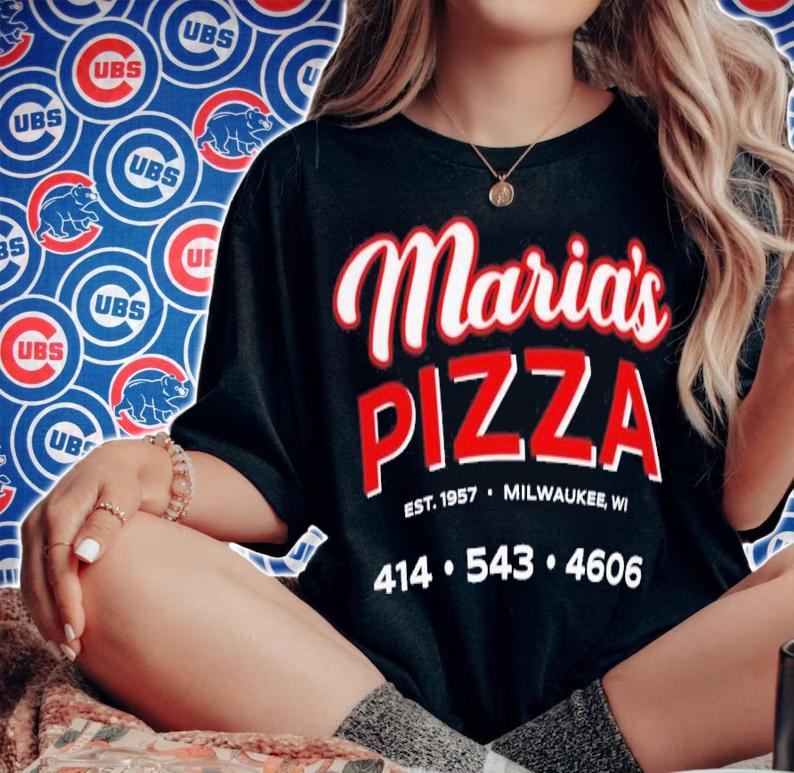 Maria's Pizza Est 1957 Milwaukee WI Shirt t-shirt woman shirt