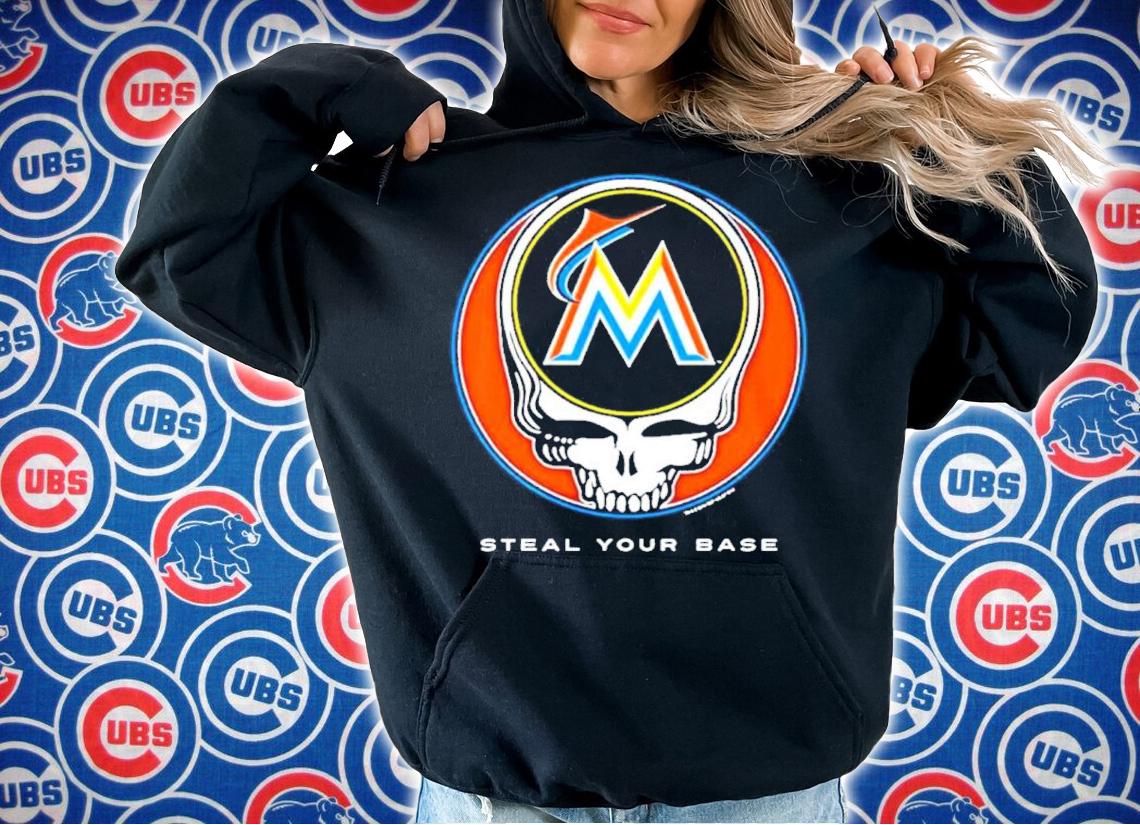 Miami Marlins Grateful Dead Steal Your Base Shirt t-shirt