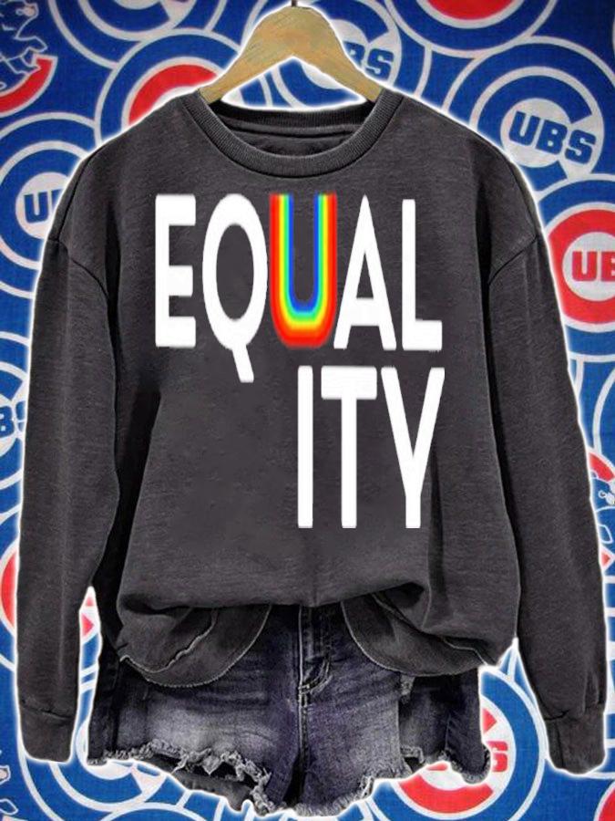 Pride Adult Equality Black LGBT Pride Month Shirt t-shirt sweatshirt