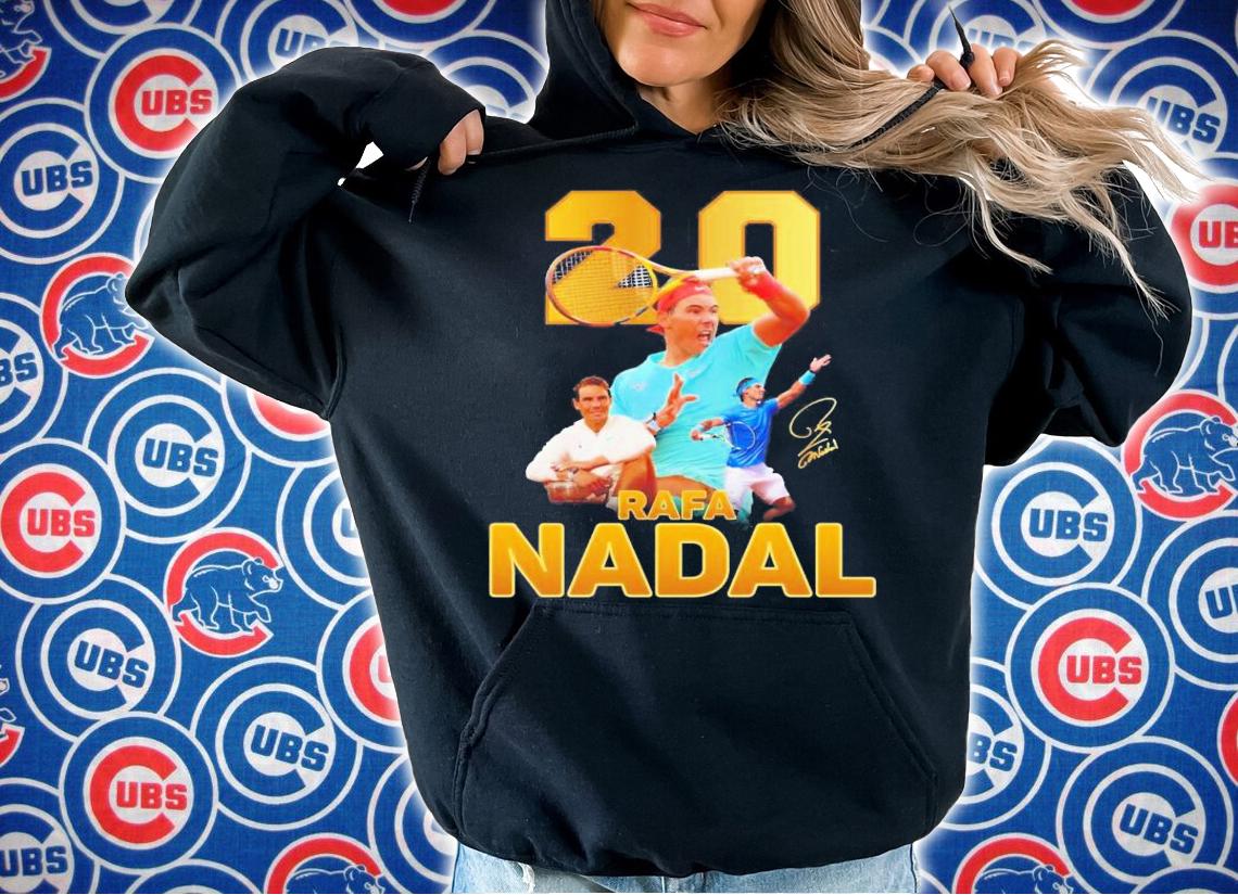 Rafa Nadal 20 Grand Slam Champion T-Shirt t-shirt