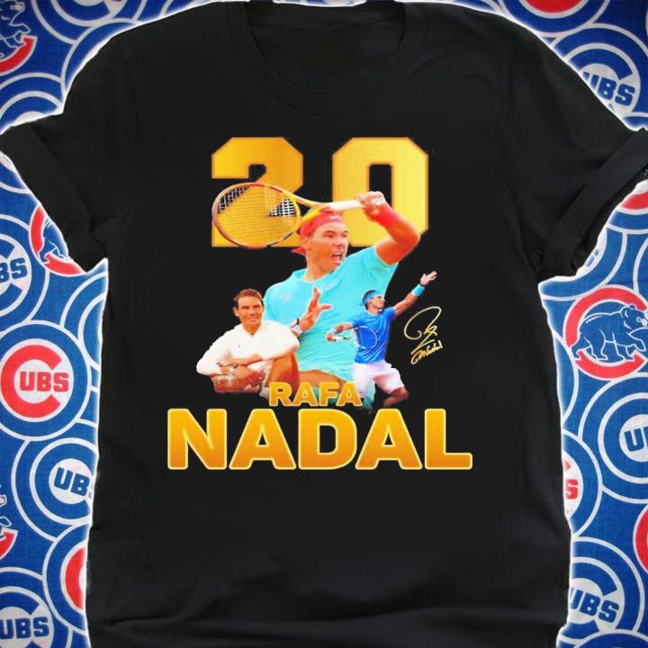 Rafa Nadal 20 Grand Slam Champion T-Shirt t-shirt