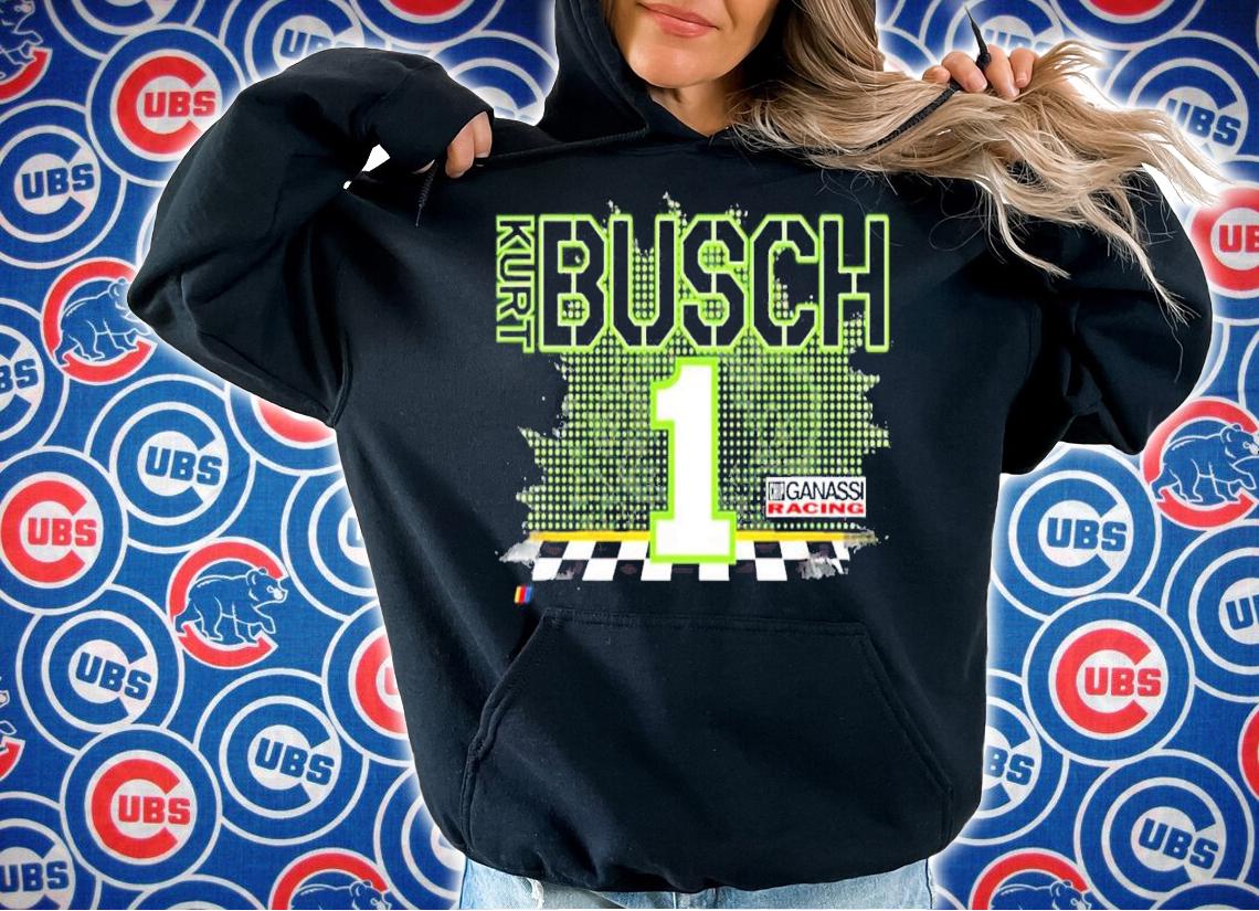 Nascar Kurt Busch Racing Flags T-Shirt t-shirt hoodie