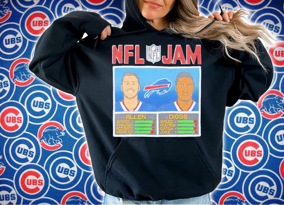 NFL Jam Bills Allen And Stefon Diggs Shirt t-shirt