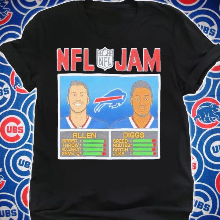 NFL Jam Bills Allen And Stefon Diggs Shirt t-shirt