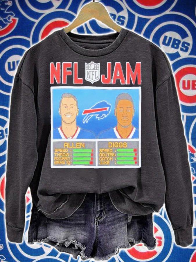 NFL Jam Bills Allen And Stefon Diggs Shirt t-shirt