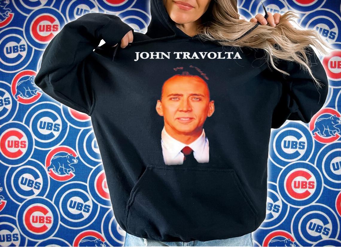 Nicolas Cage Is John Travolta Funny Shirt t-shirt