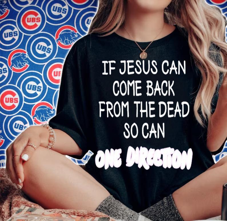 Official If Jesus Can Come Back From The Dead So Can One Direction Shirt t-shirt woman shirt