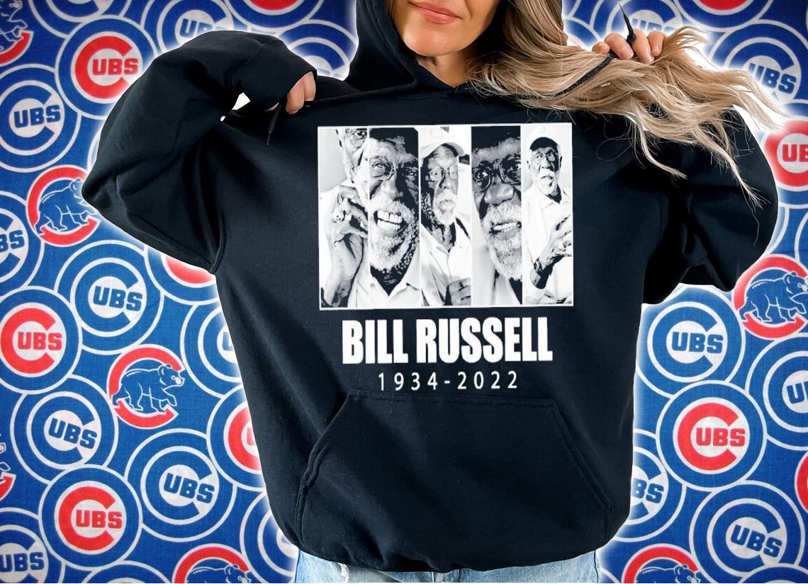RIP Legend Basketball Bill Russell 1934-2022 Shirt t-shirt