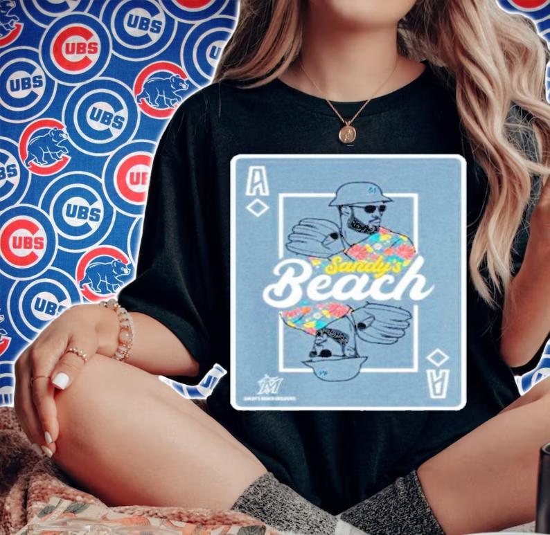 Sandy's beach T-shirt t-shirt woman shirt