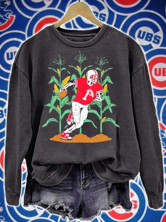 Skeleton Corn Football Shirt t-shirt sweatshirt