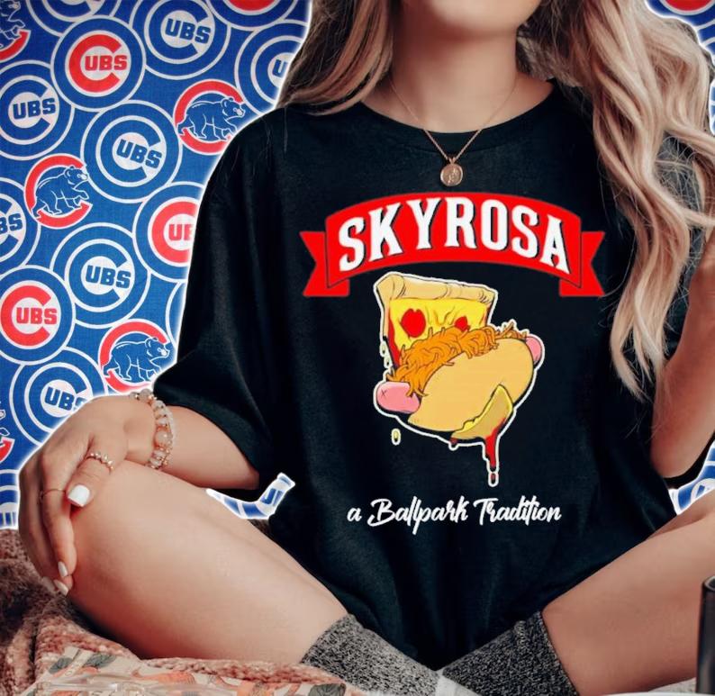 Skyrosa Ballpark Tradition Shirt t-shirt woman shirt