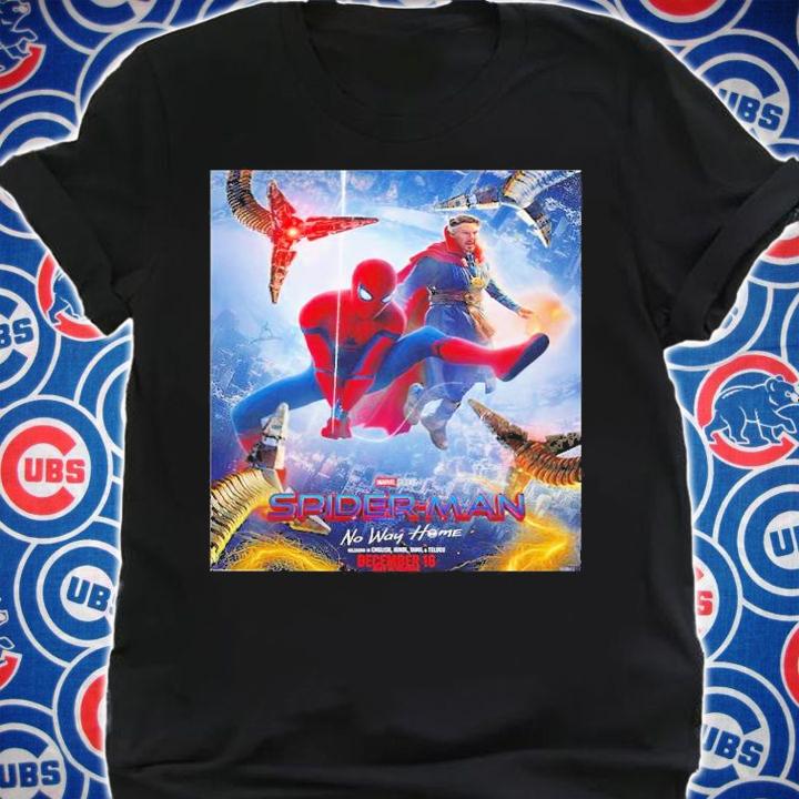 Spider-Man No Way Home Movie December 16 Shirt t-shirt