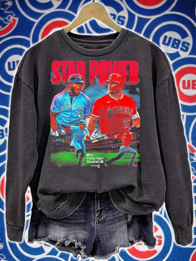 Star Power Blue Jays vs Angels T-Shirt t-shirt sweatshirt