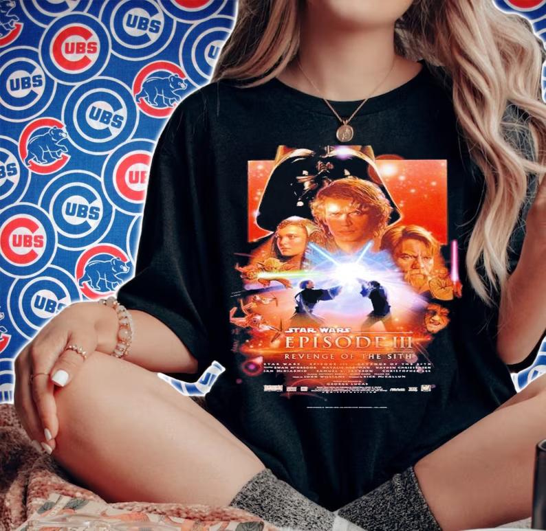 Star Wars Episode III Revenge of the Sith shirt t-shirt woman shirt