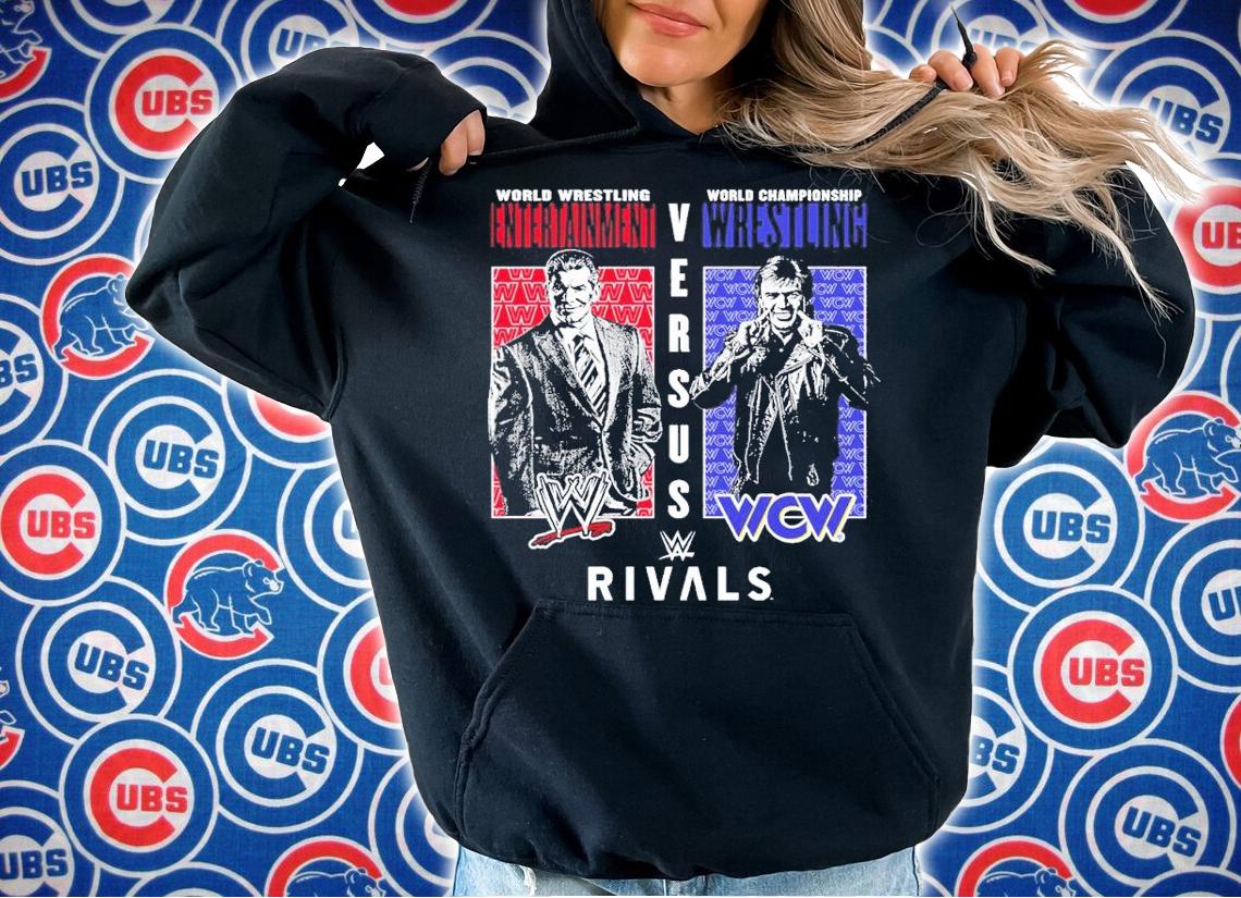 WWE Rivals WWE vs. WCW shirt t-shirt