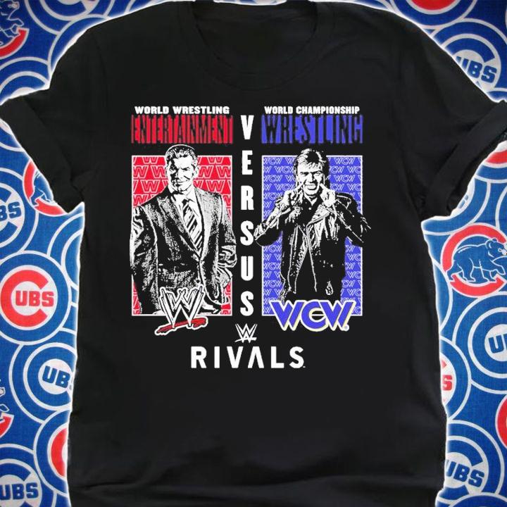 WWE Rivals WWE vs. WCW shirt t-shirt