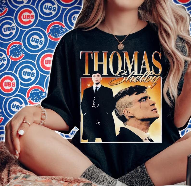 Thomas Shelby Peaky Blinder New Season Vintage 90s Style Shirt t-shirt woman shirt