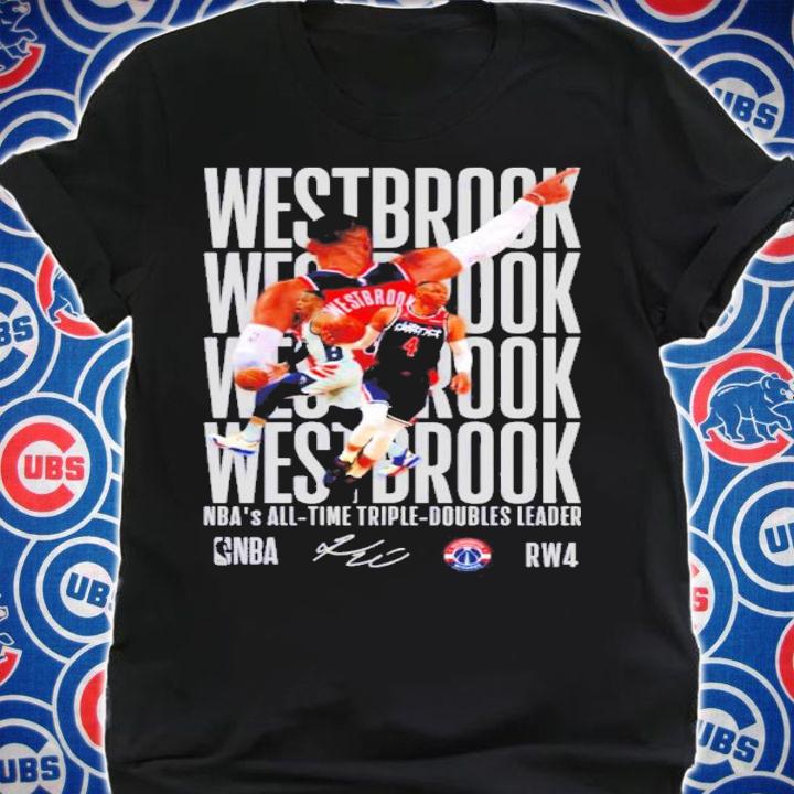 Typography Russell Westbrook NBA Basketball Shirt t-shirt shirt