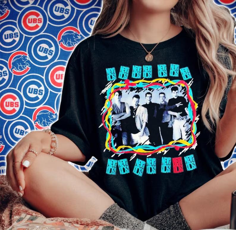 Vintage 1989 NKOTB New Kids The Block Concert Tour Shirt t-shirt