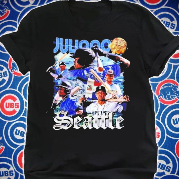 Vintage Julio Rodriguez MLB Mariners Baseball T-Shirt t-shirt shirt