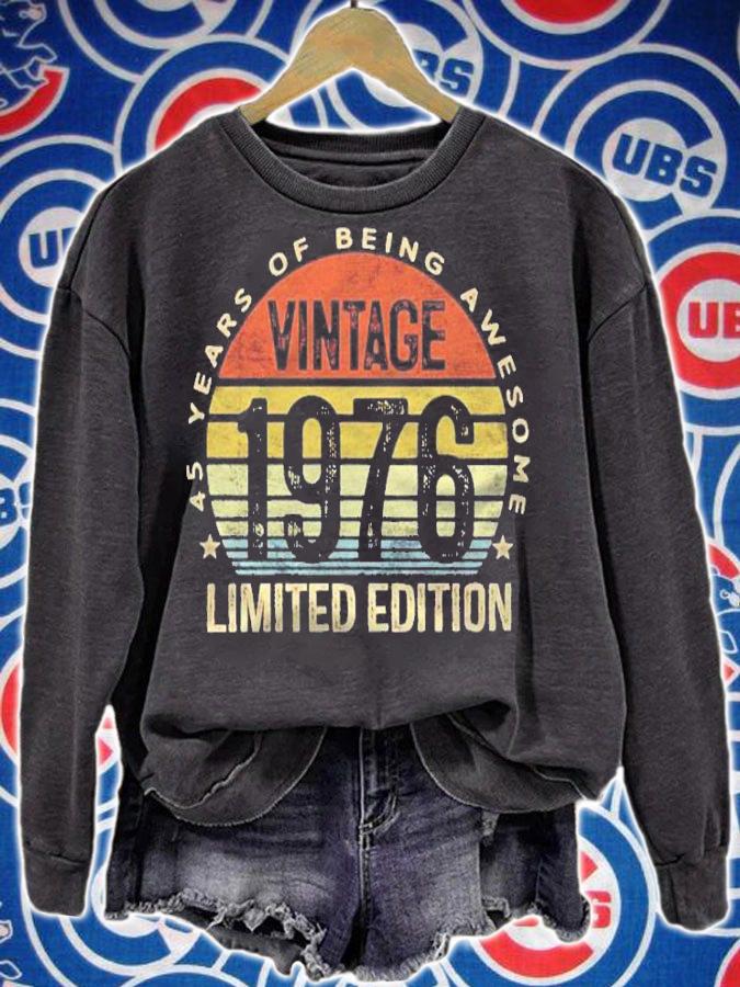 45 Years Old Gifts Vintage 1976 Limited Edition 45Th Birthday Shirt t-shirt sweatshirt